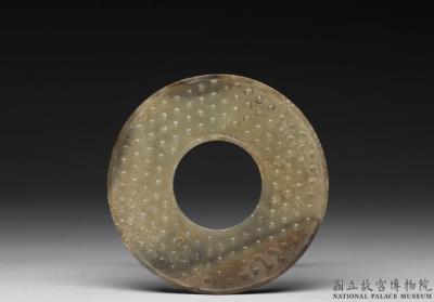 图片[2]-Jade Bi Disc, mid-Warring States period to mid-Western Han dynasty (375-74 BCE)-China Archive